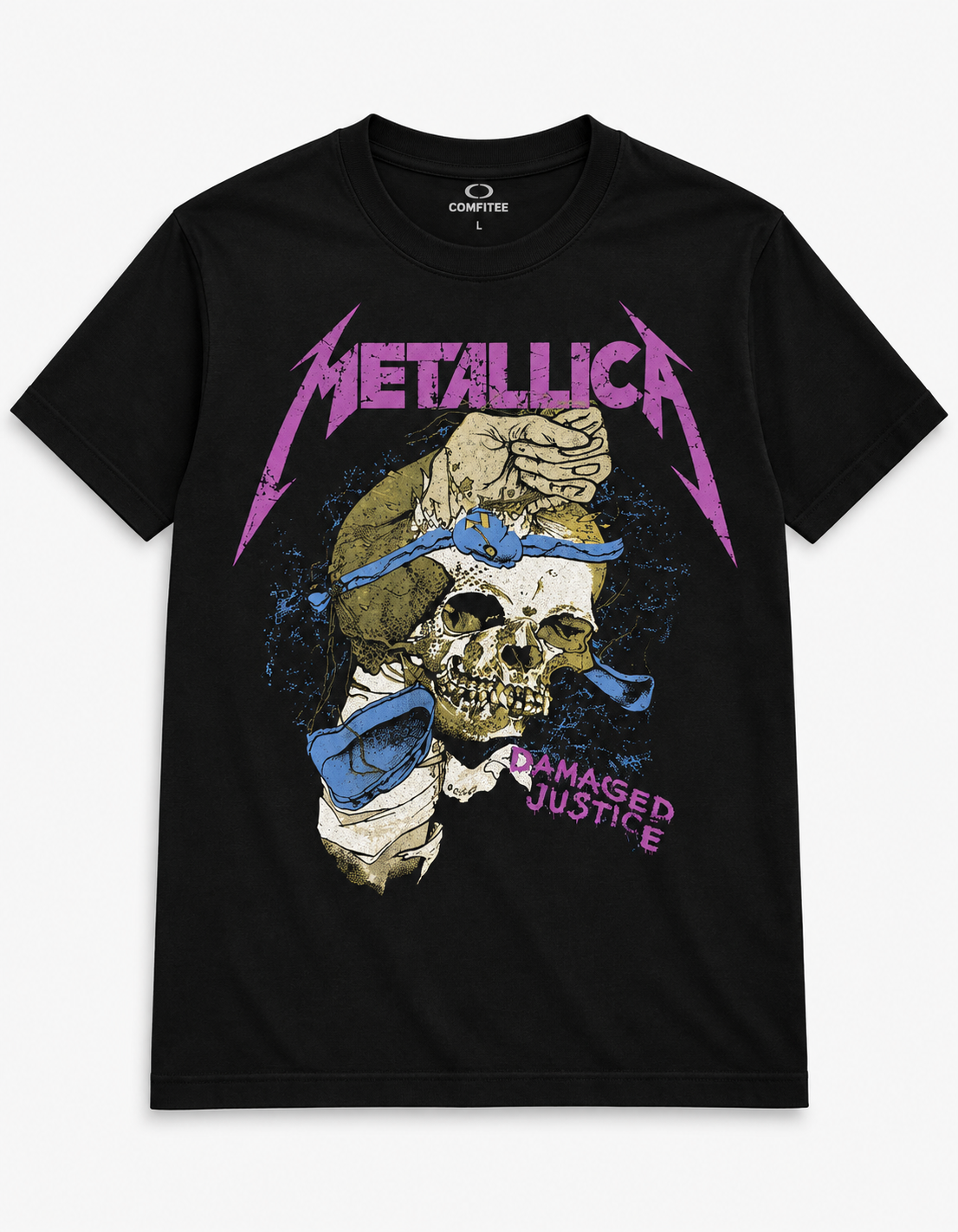 Metallica Damaged Justice Tee