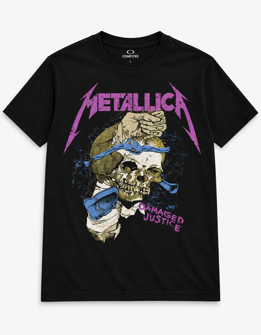 Metallica Damaged Justice Tee