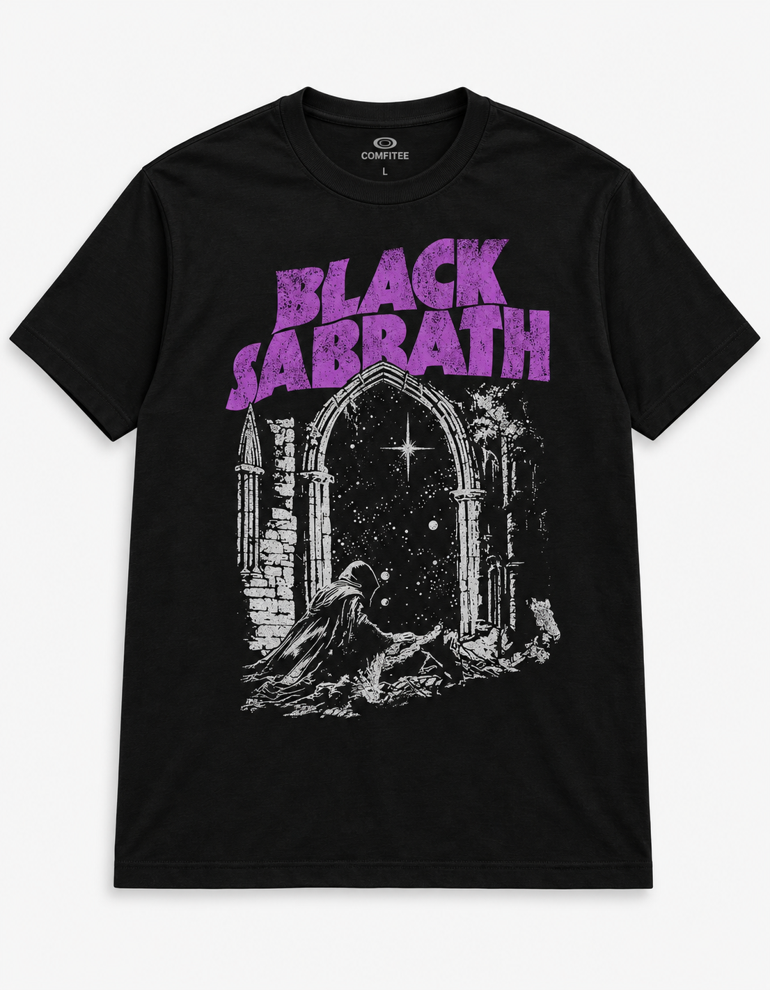 Black Sabbath Retro Band Tee