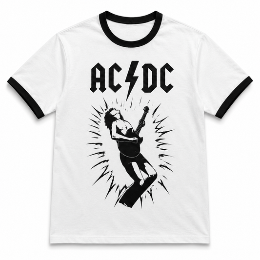 AC/DC Ringer Tee