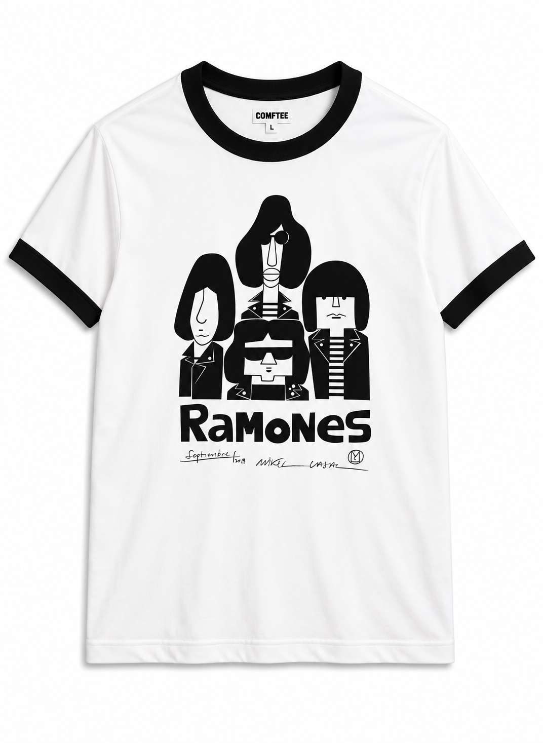Ramones Band Ringer T-Shirt