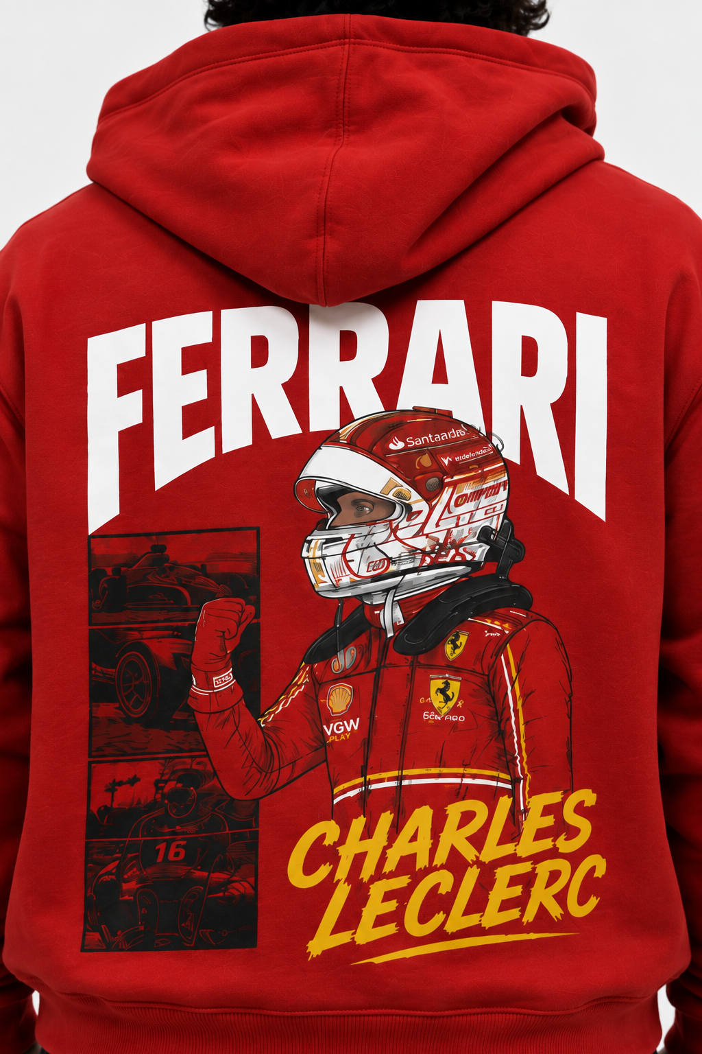Ferrari Charles Graphic Hoodie