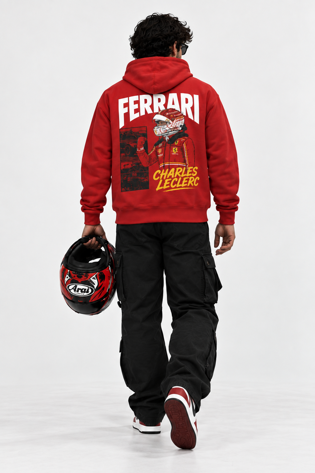 Ferrari Charles Graphic Hoodie