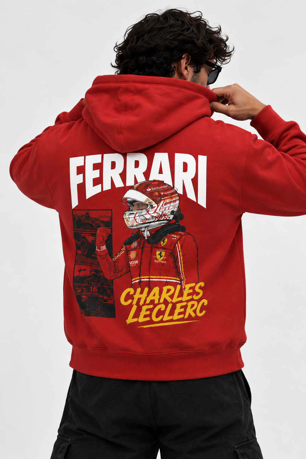 Ferrari Charles Graphic Hoodie