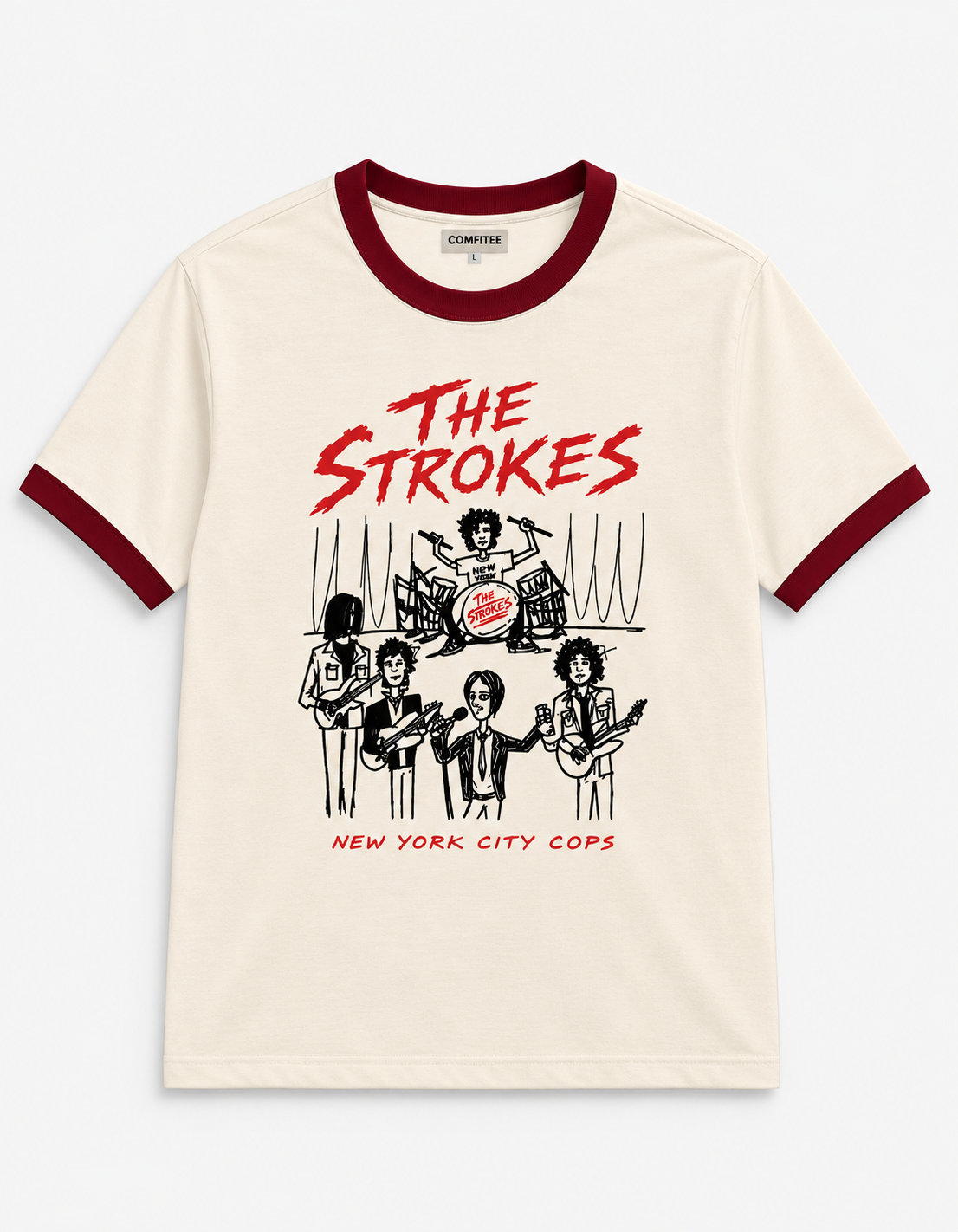The Strokes Ringer Tee