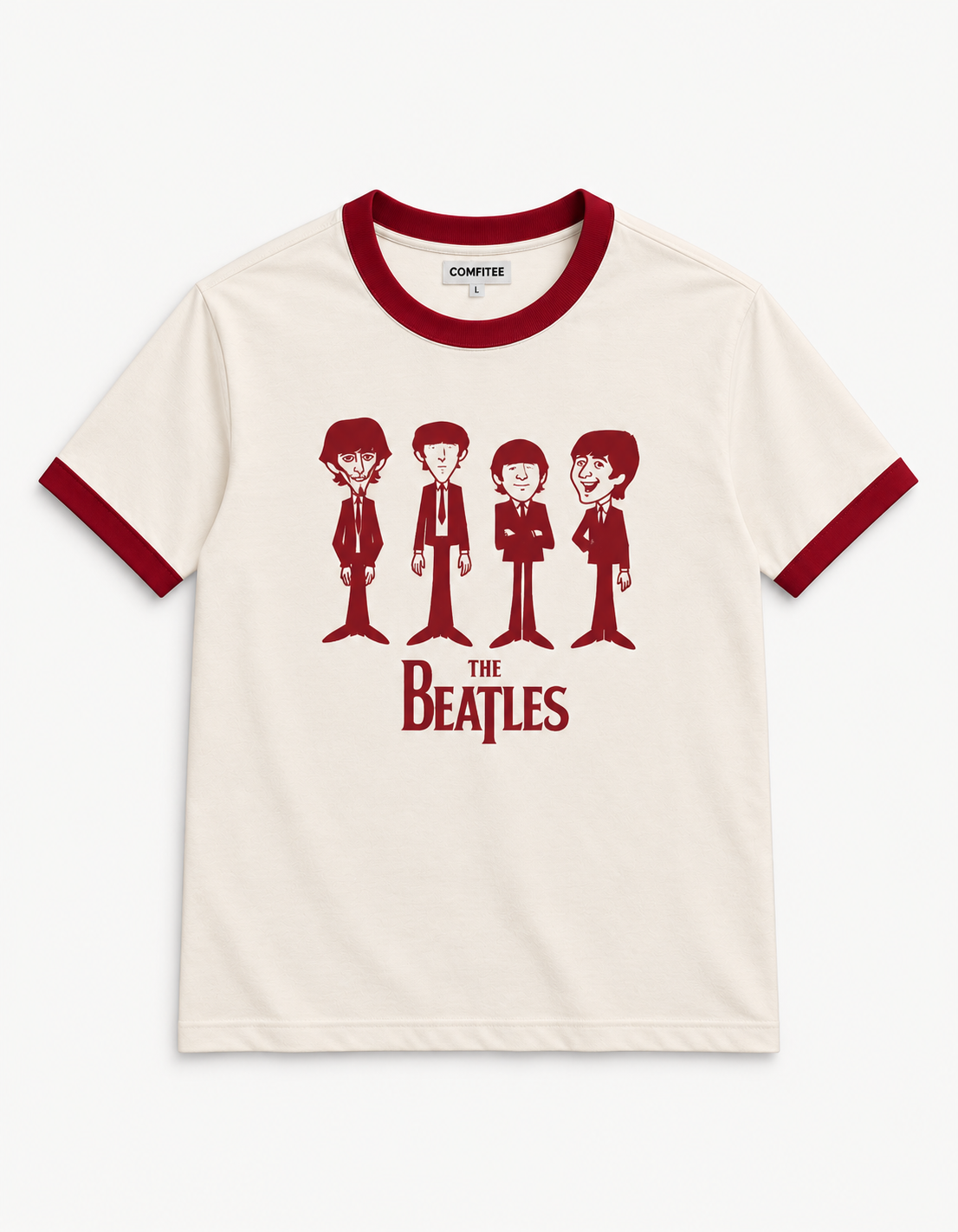 The Beatles Classic Ringer Tee