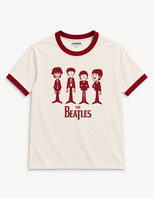 The Beatles Classic Ringer Tee