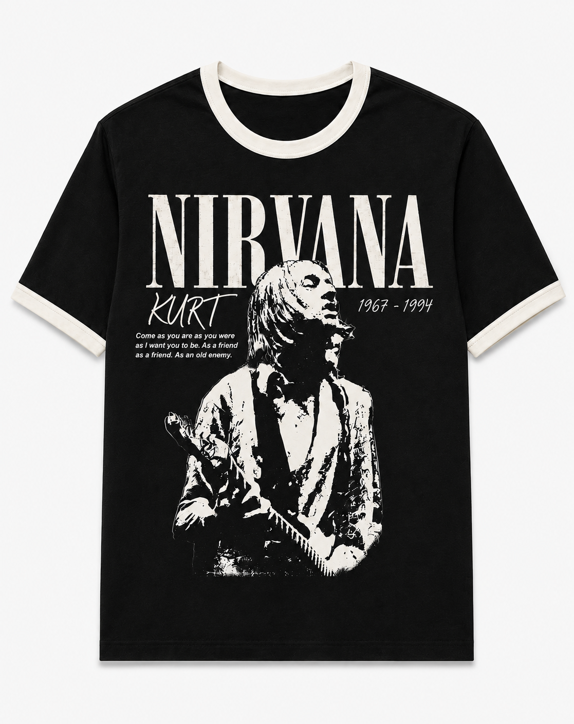 Nirvana Angel Ringer Tee