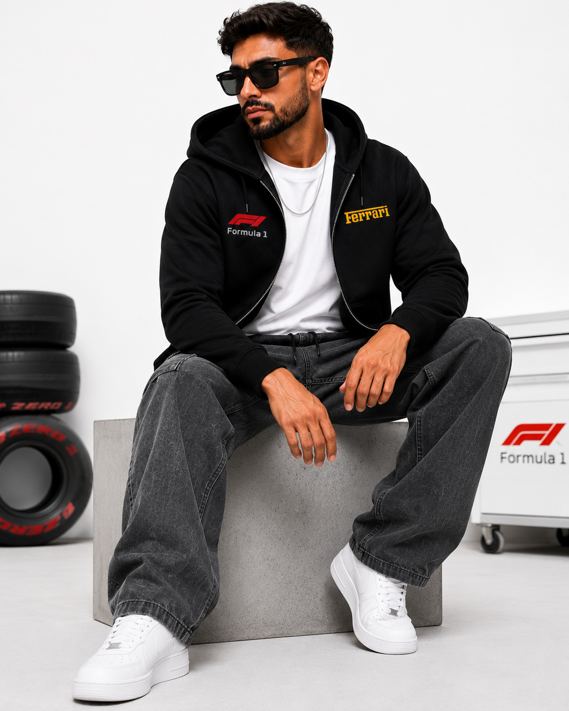Ferrari Formula 1 Zipper Hoodie