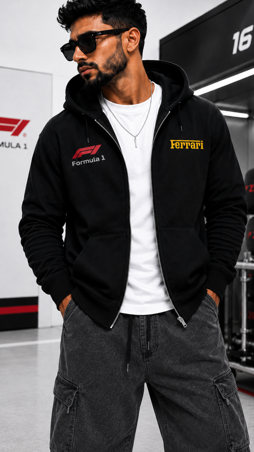 Ferrari Formula 1 Zipper Hoodie