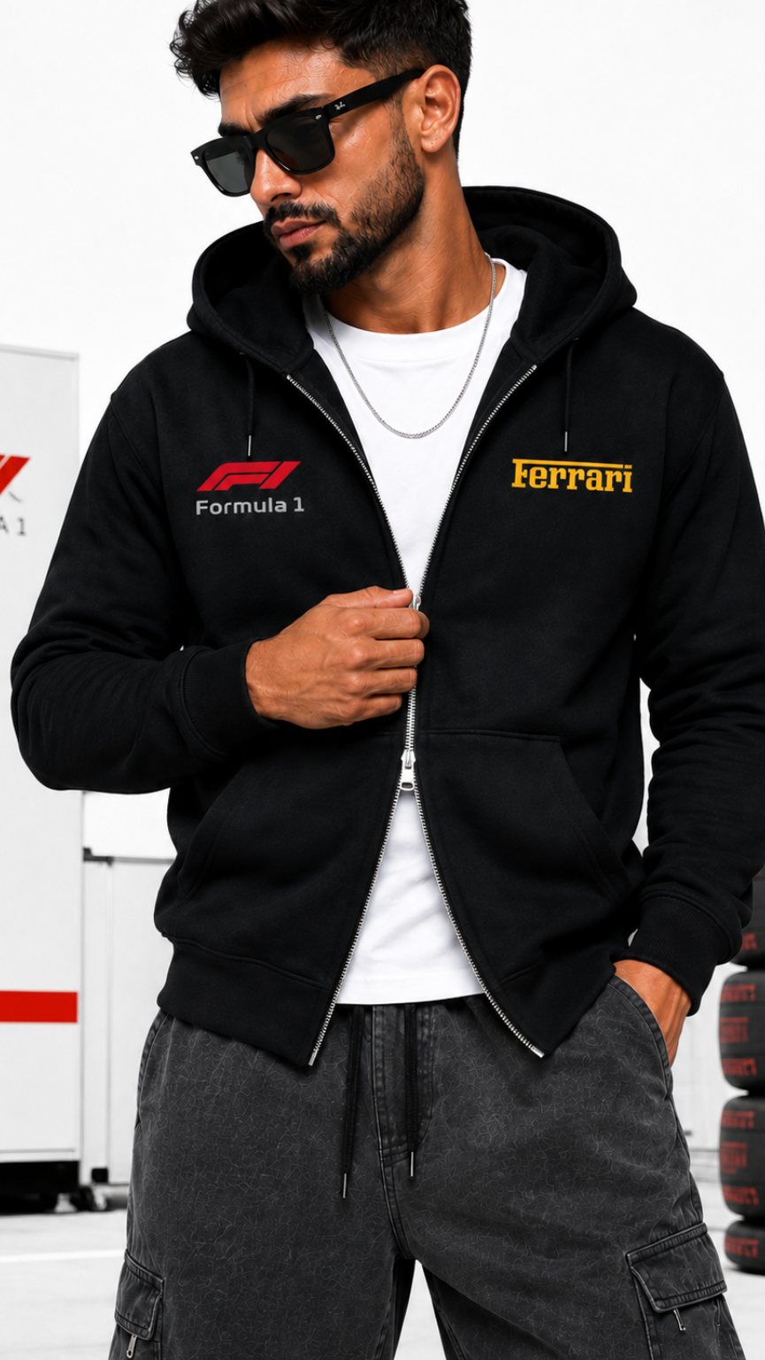 Ferrari Formula 1 Zipper Hoodie
