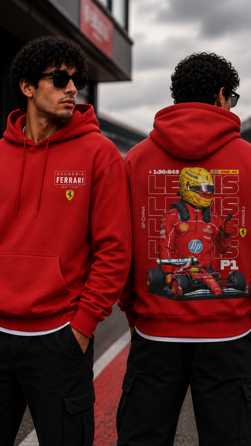 Ferrari Lewis Hamilton Hoodie