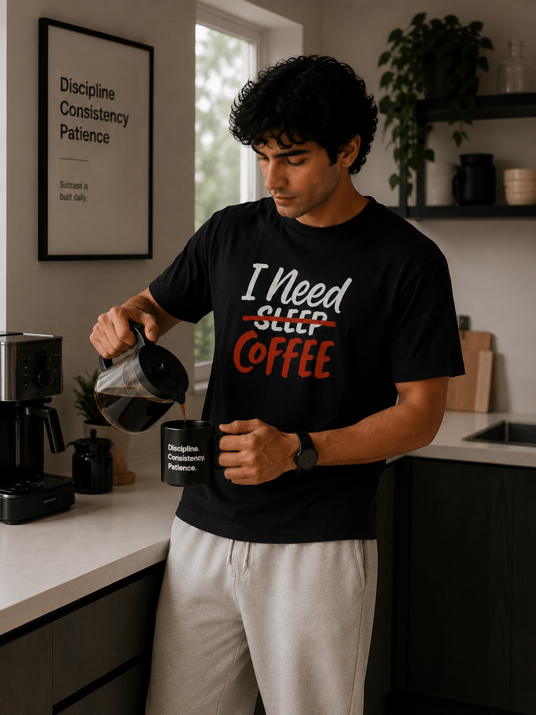 I Need Coffee Graphic T-Shirt