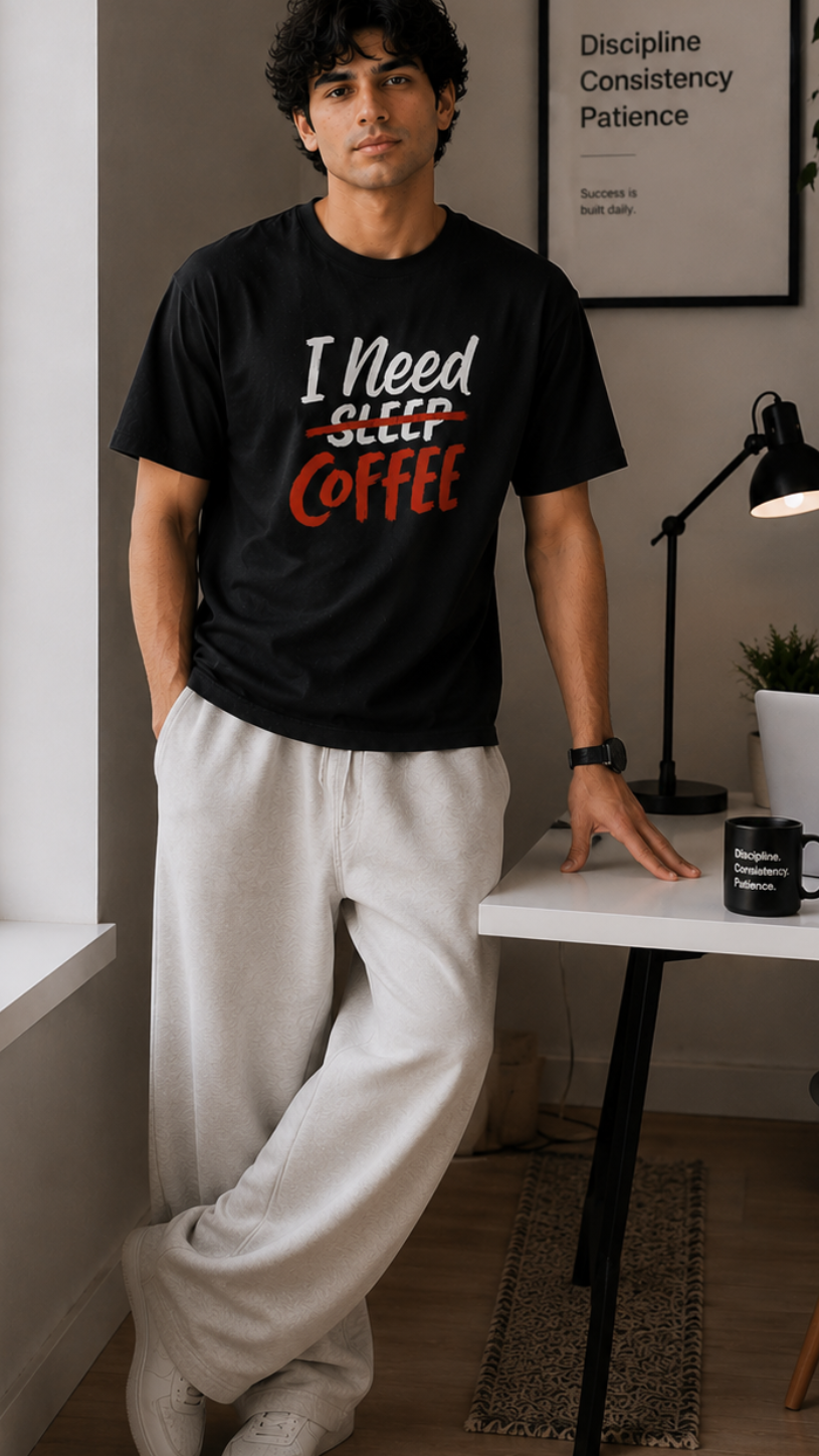 I Need Coffee Graphic T-Shirt