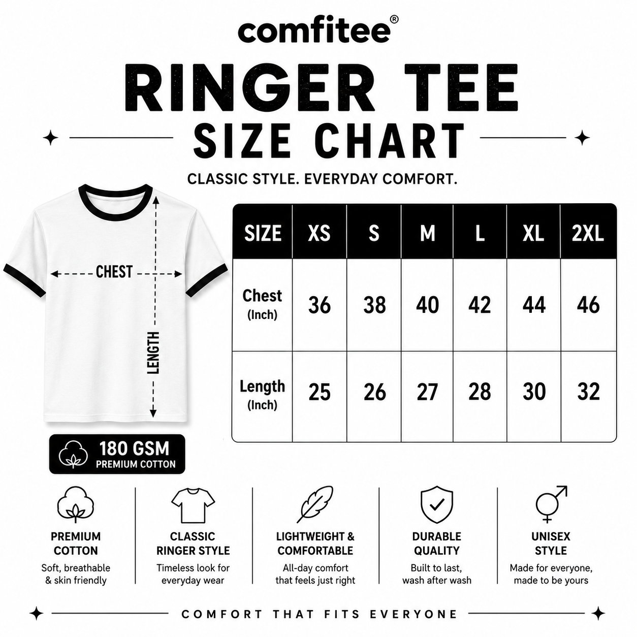 Coffee Club Ringer Tee