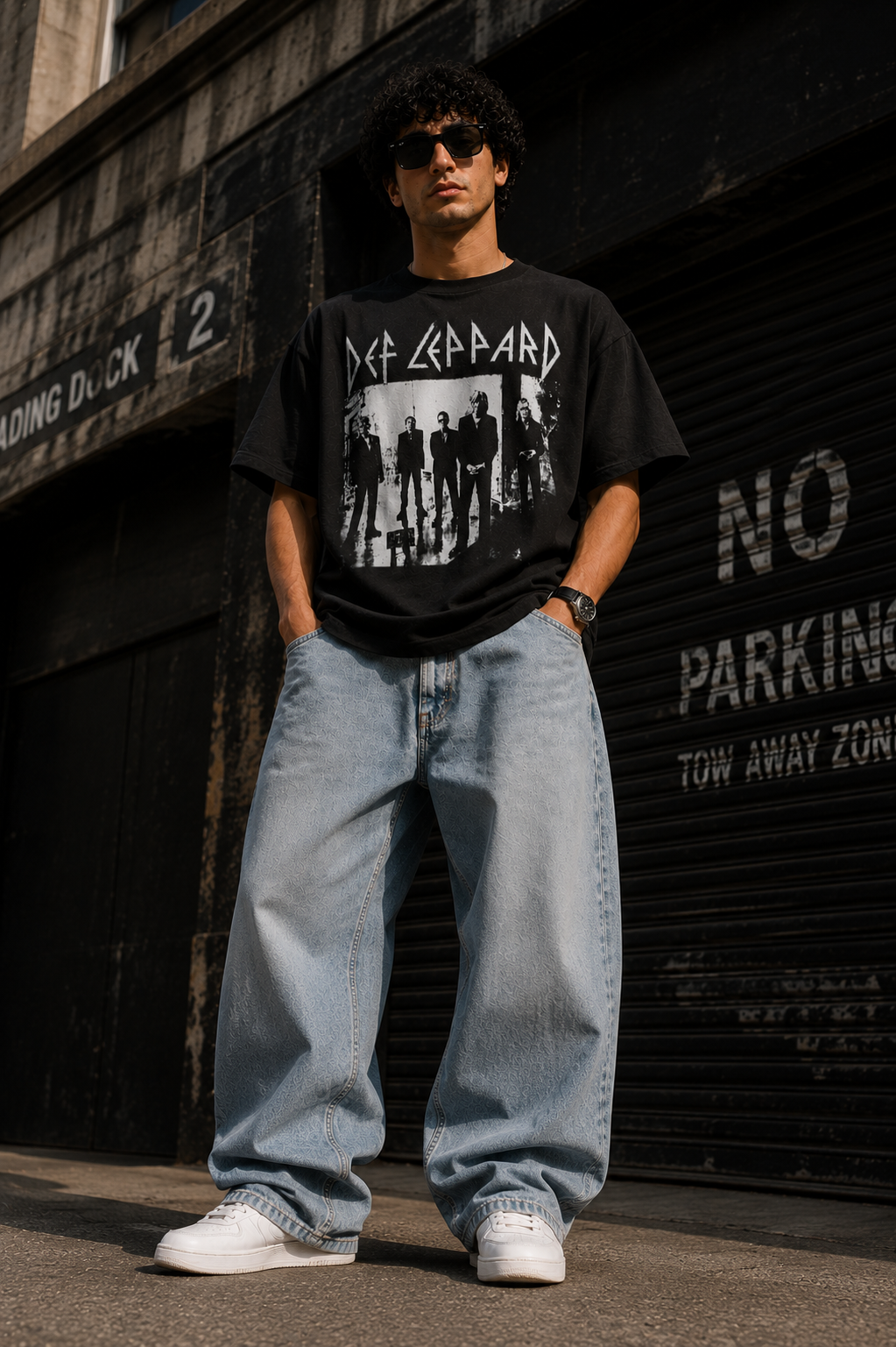 Def Leppard Vintage Oversized T-Shirt