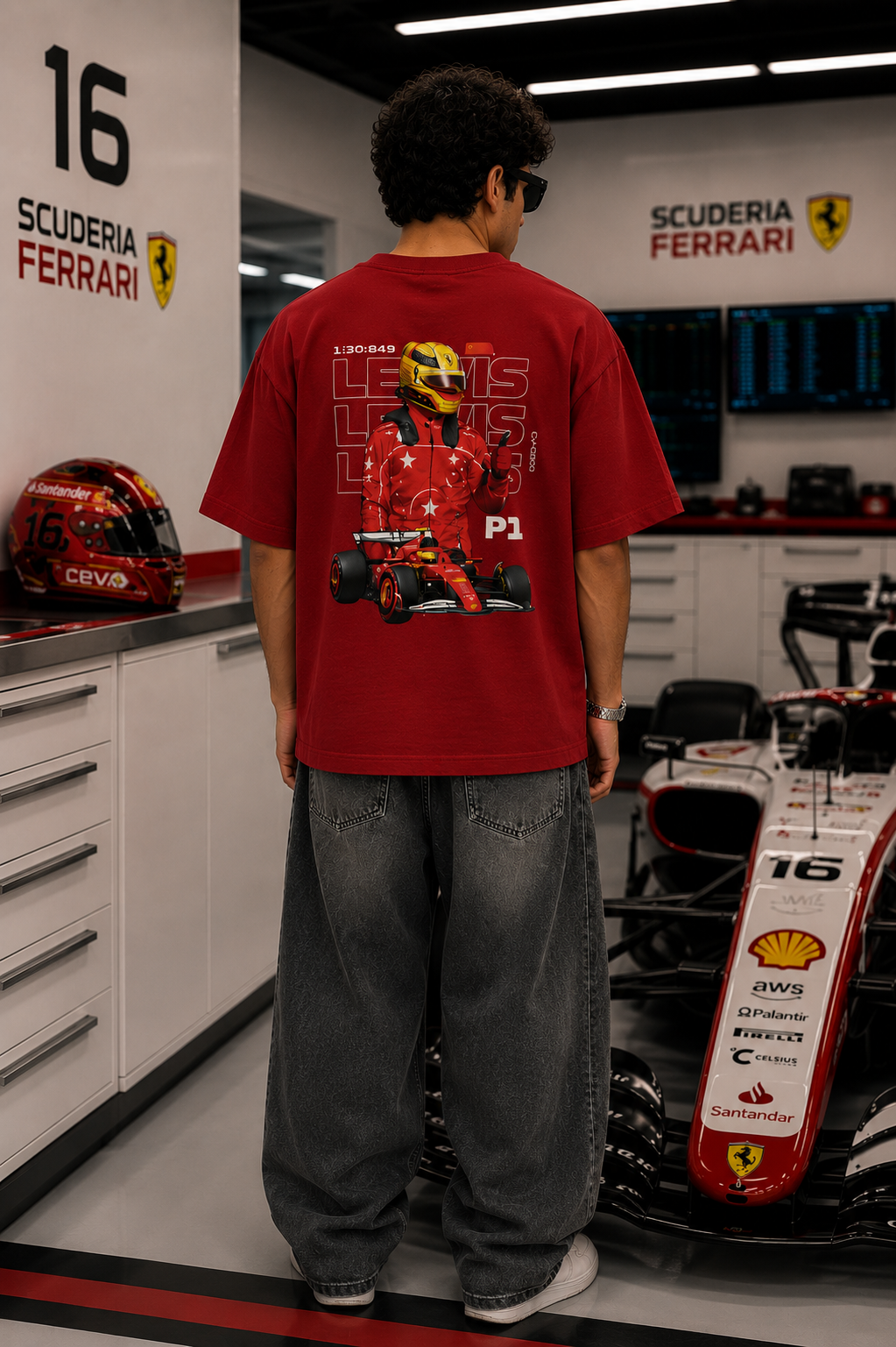 Hamilton 44 P1 Oversized Tee