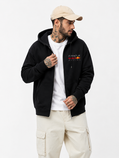 Max Verstappen #1 Red Bull Zipper Hoodie
