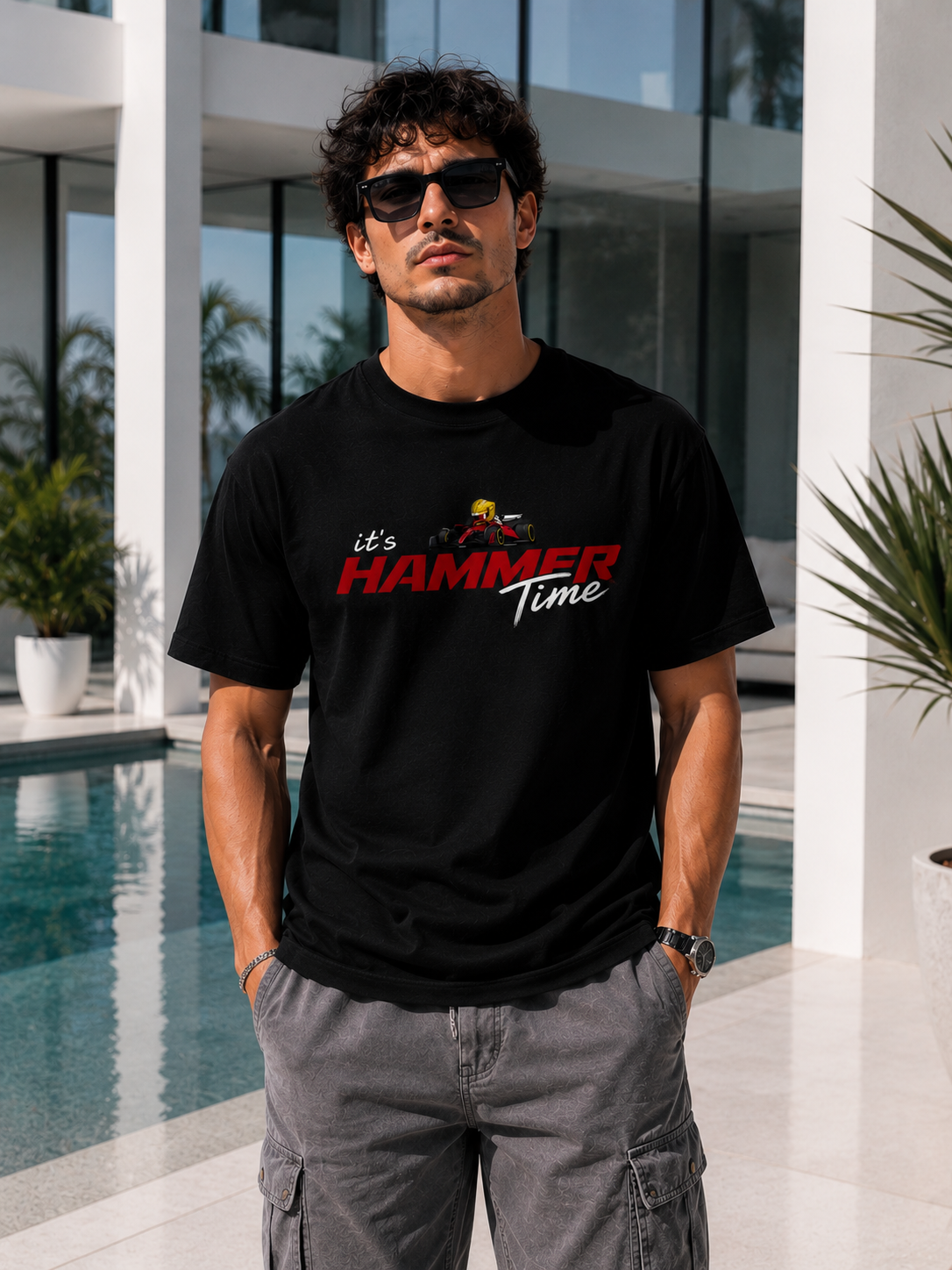 Hammer Time Racing Tee