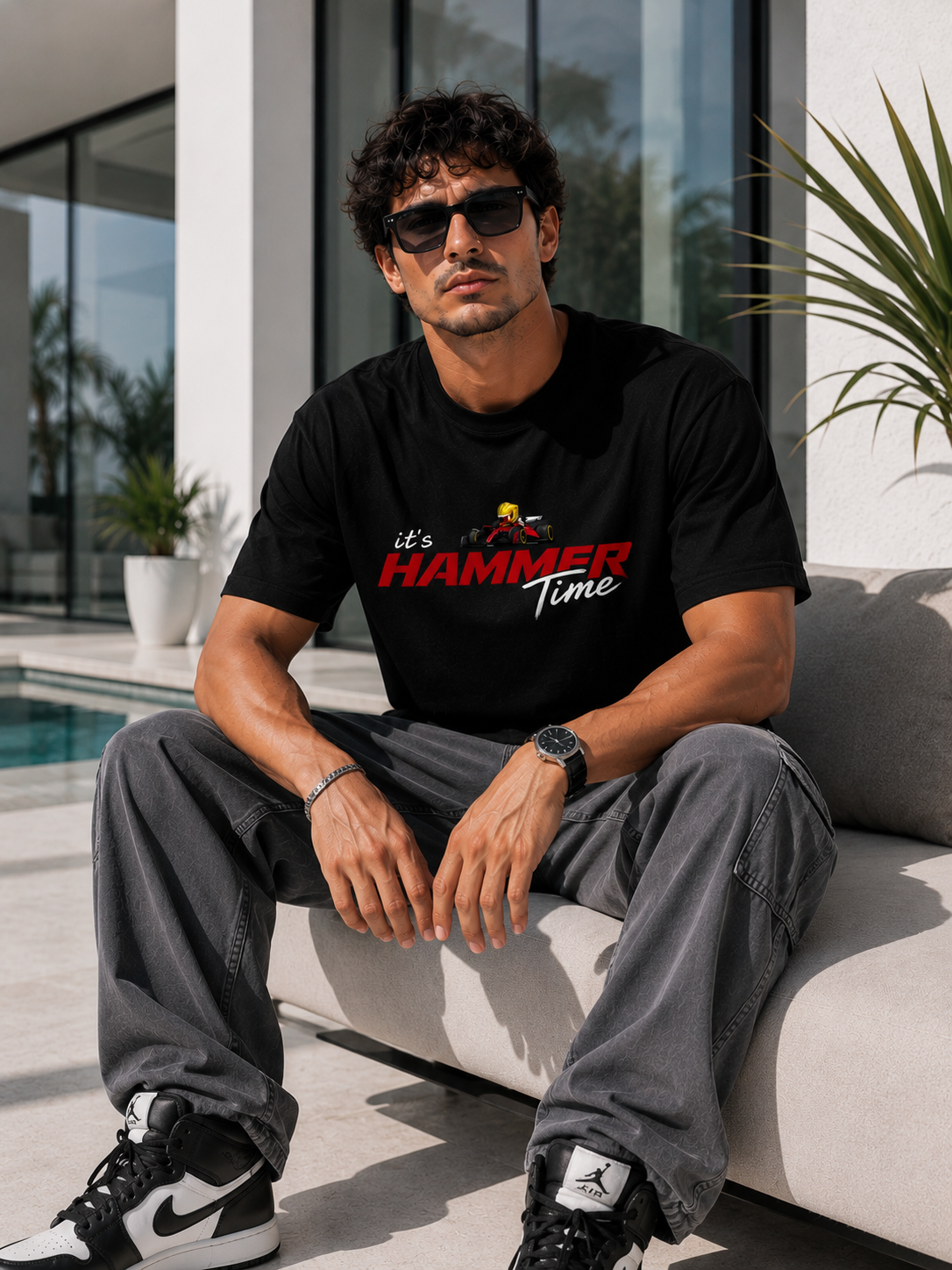 Hammer Time Racing Tee