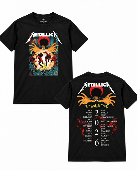 Metallica M72 World Tour Tee