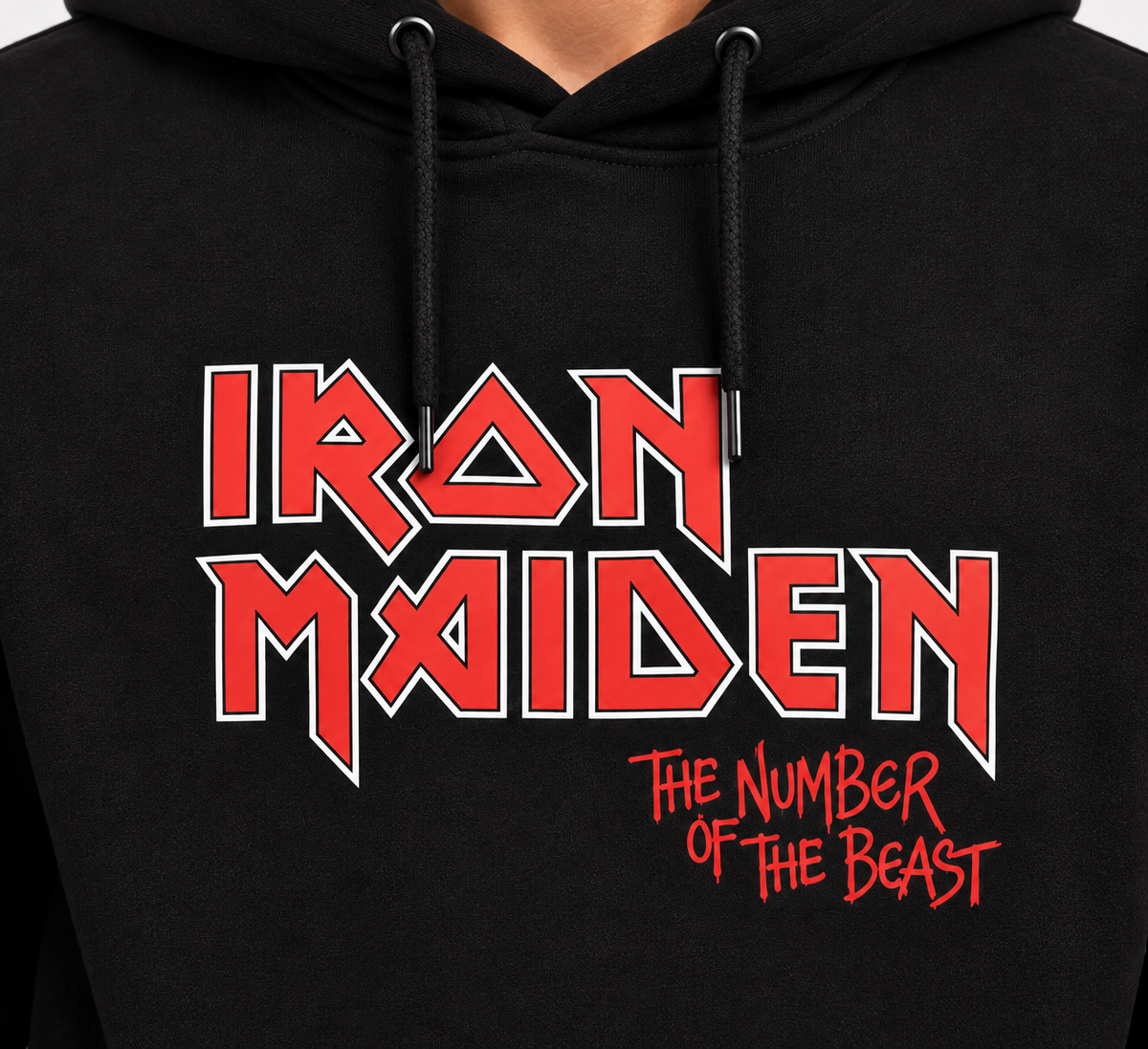 Iron Maiden Number of the Beast Graphic Hoodie
