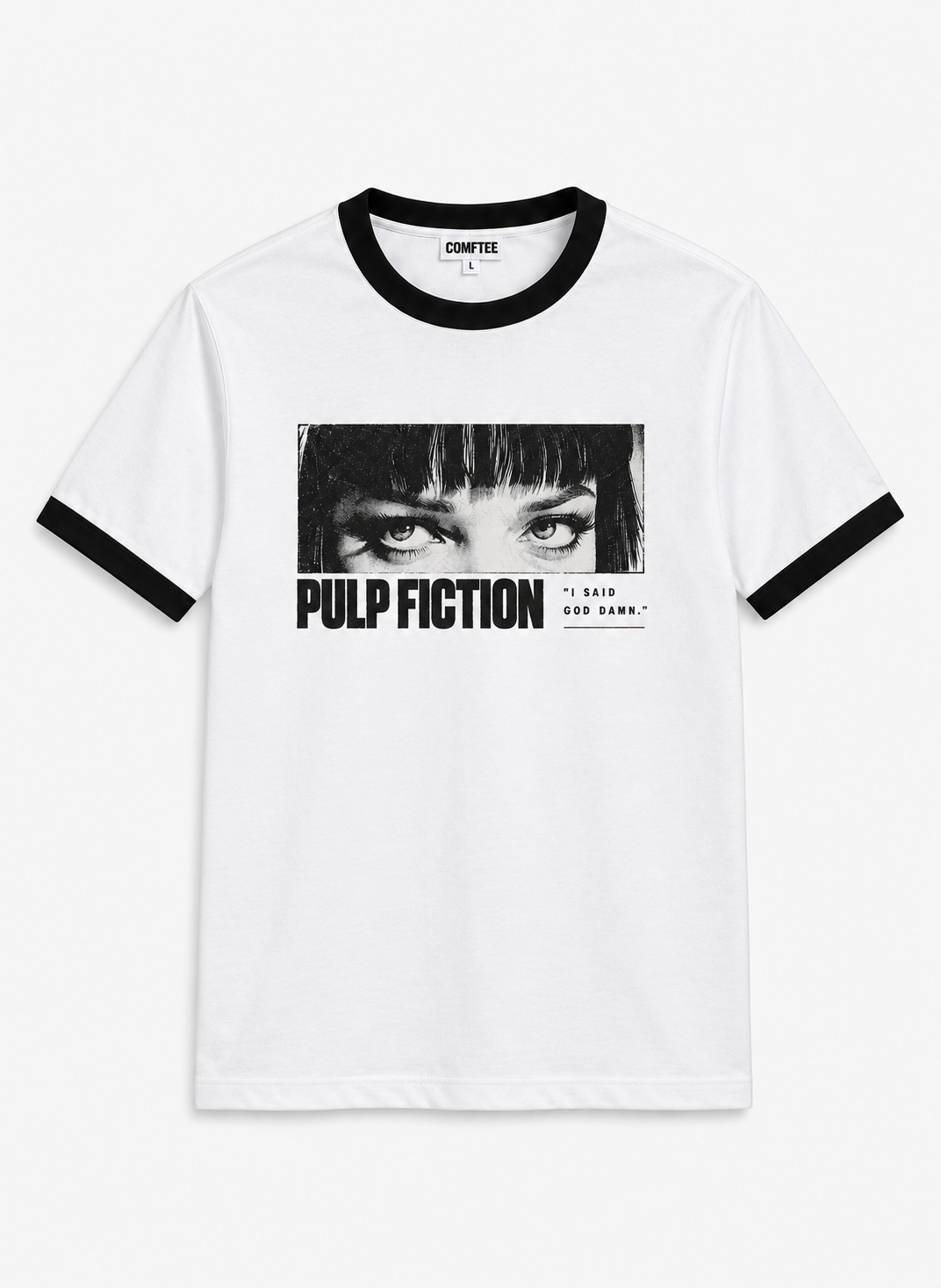 Pulp Fiction Eyes Ringer T-Shirt