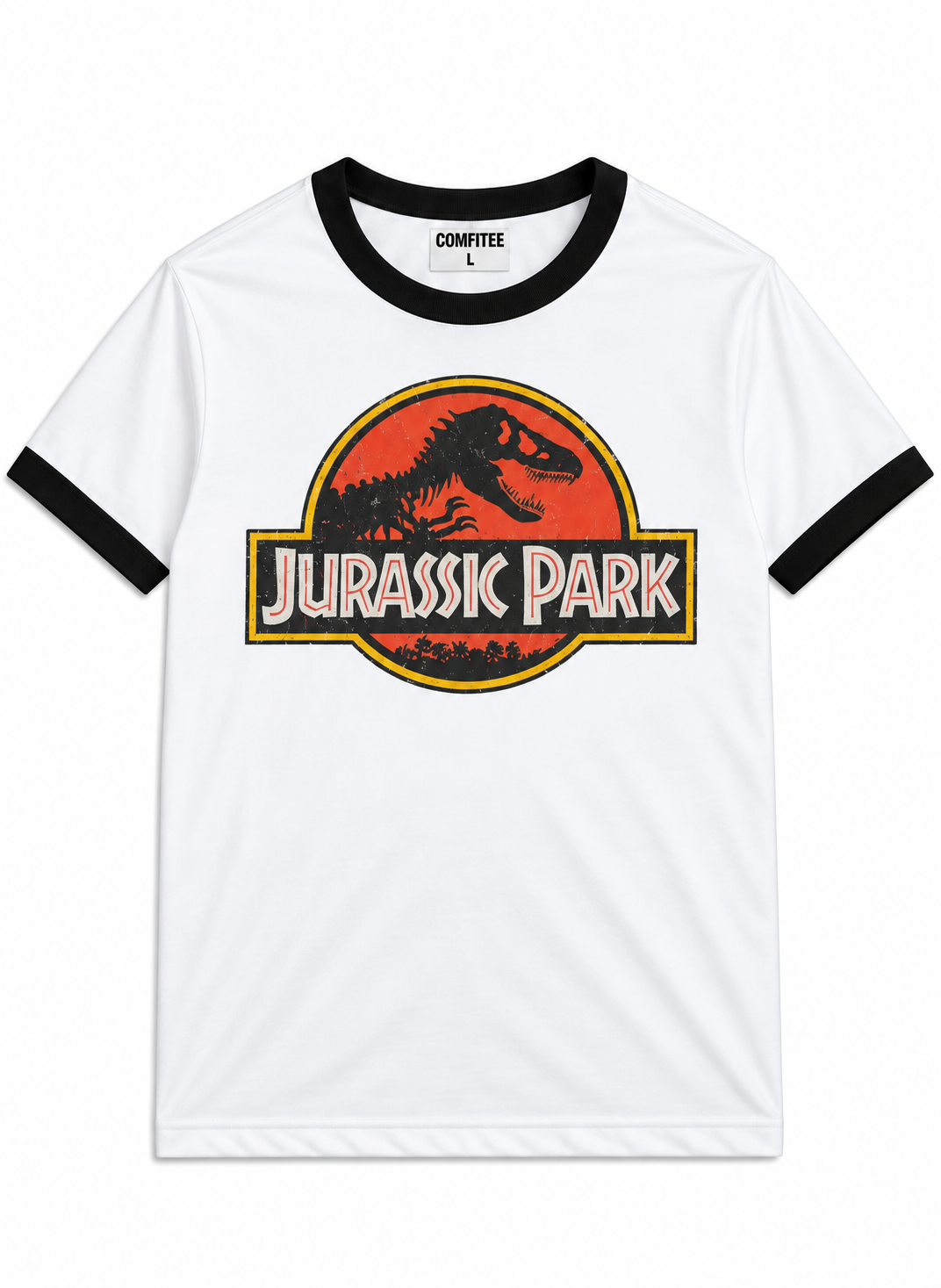 Jurassic Park Ringer T-Shirt