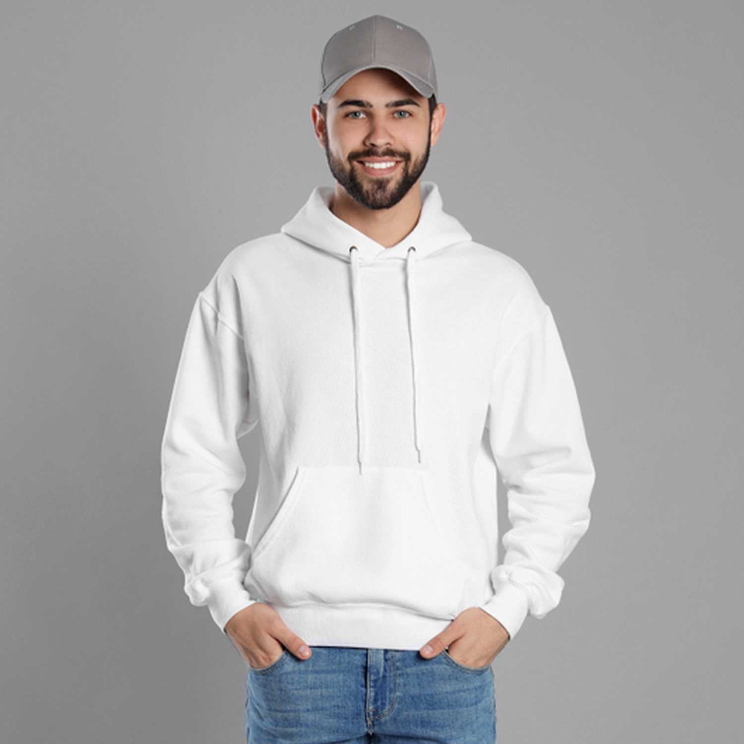 Classic White Oversized Hoodie