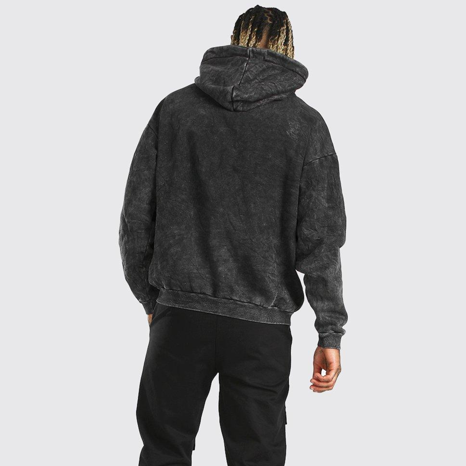 Oversized Acid Wash Hoodie