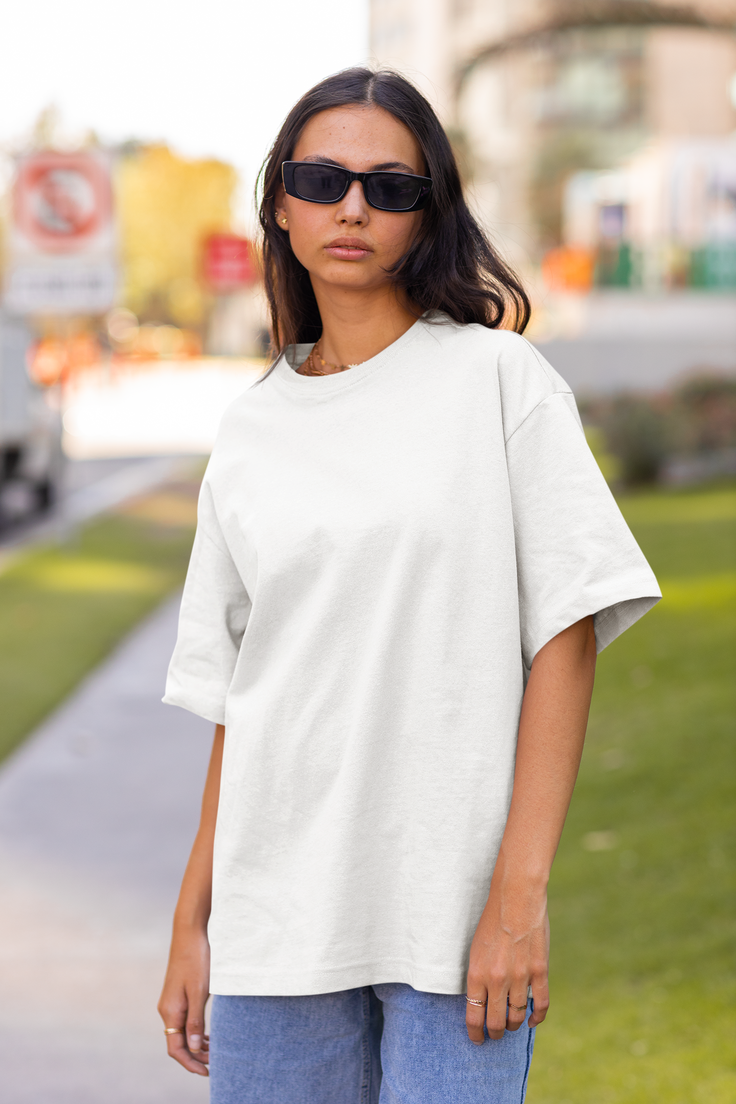 White Oversized T-shirt