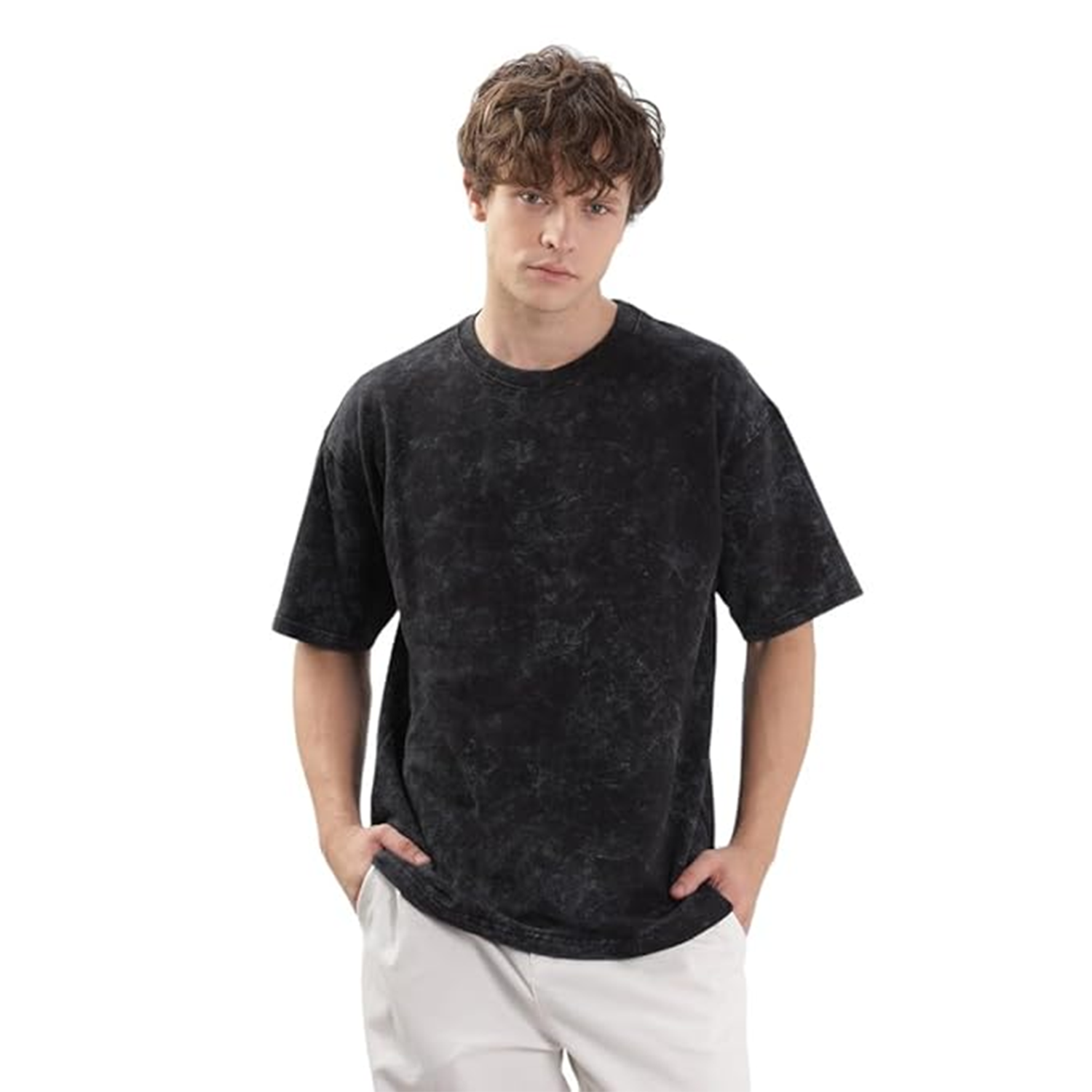 Oversized Stone Wash T-Shirt